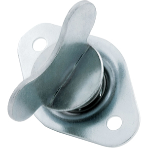 Steel Wing Head S/E Fasteners 5/16" x .650" Long Silver