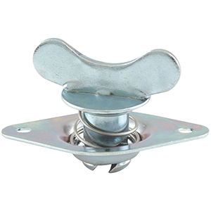 Steel Wing Head S/E Fasteners 7/16" x .500" Long Silver