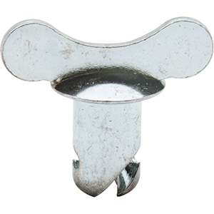 Steel Wing Head Fasteners 7/16" x .550" Long Silver