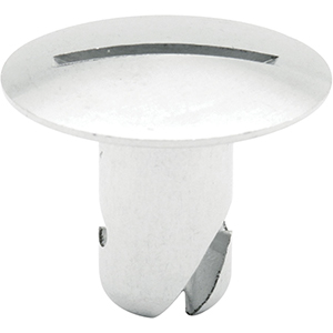Aluminum O/S Oval Head Fasteners 7/16" x .500" Long Silver