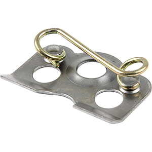 Quick Turn Tabs with 1-3/8" x .375" Spring Lightweight