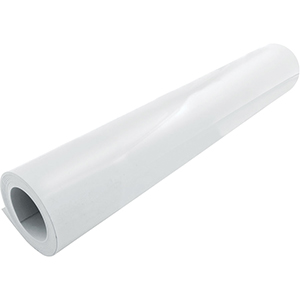 Rolled Plastic .070" x 24" x 50' White