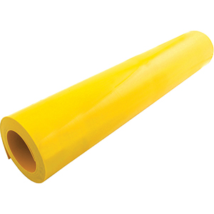 Rolled Plastic .070" x 24" x 10' Yellow