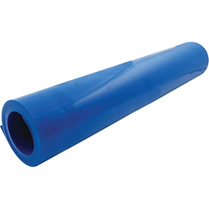 Rolled Plastic .070" x 24" x 25' Chevron Blue