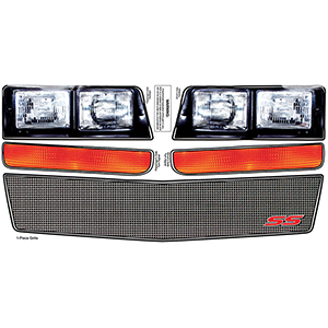 Monte Carlo SS Nose Decal Kit Mesh Grille