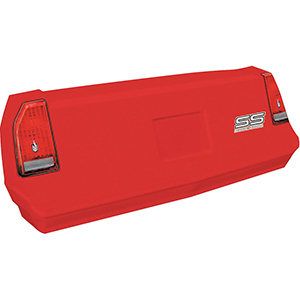 Monte Carlo SS Rear Bumper Cover Red