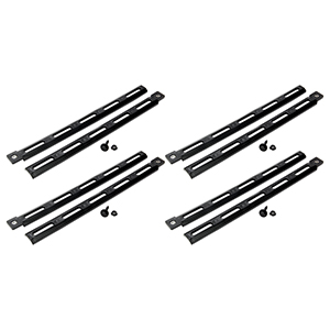 Plastic Body Brace Set, Black