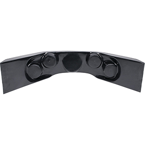 Fiberglass Dash Panel Black