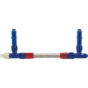 Fuel Line Kit 8AN Barry Grant Demon Red/Blue