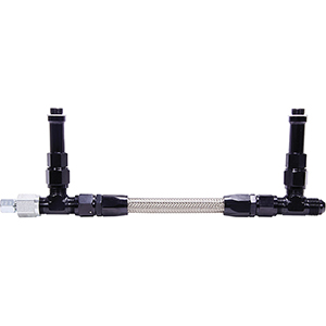 Fuel Line Kit 8AN Barry Grant Demon Black