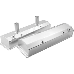 Fabricated Valve Cover Set SBC w/Tubes