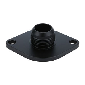 Allstar Performance Aluminum Water Neck -16AN Black