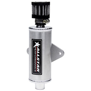 Mini Breather Tank with Flat Mount