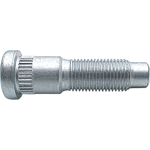 Wheel Studs 1/2"-20 x 2" with .585" Knurl