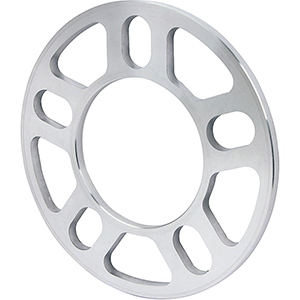 Aluminum Wheel Spacer Slotted 1/4