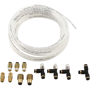 Deluxe Nylon Brake Line Kit / Use With Brake Gauges