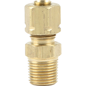 Compression Line Fitting 1/8" NPT Male Straight