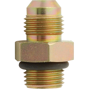Power Steering Fitting With O-ring 6AN To 9/16"-18