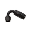 Hose End Reusable Black Aluminum 120 Deg Elbow -10