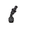 Hose End Pushlock Black Aluminum 30 Deg Elbow -10