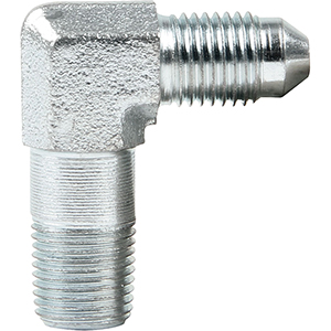 Adapter Fitting 3AN to 1/8" NPT 90 Degree Tall