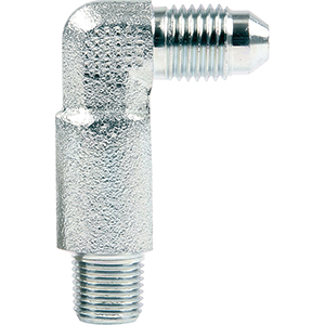 Adapter Fitting 4AN to 1/8" NPT 90 Degree Tall