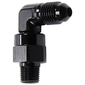Swivel Adapter Fitting 4AN To 1/8" NPT 90 Degree