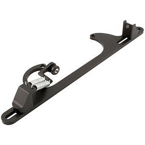 Throttle Bracket with Return Spring 4150/Edelbrock Lokar Black