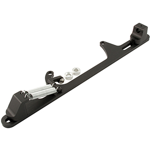 Throttle Bracket with Return Spring 4500 Morse Black