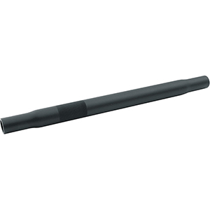 Steel Swedge Tube 5/8" Thread Black 4"