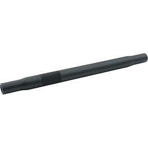 Steel Swedge Tube 5/8" Thread Black 4-1/2"