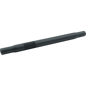 Steel Swedge Tube 5/8" Thread Black 6-1/2"