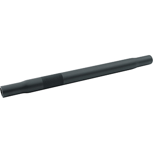 Steel Swedge Tube 5/8" Thread Black 9"
