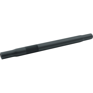 Steel Swedge Tube 5/8" Thread Black 14-1/2"