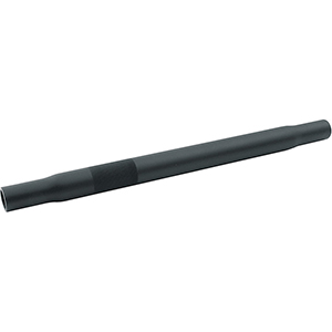 Steel Swedge Tube 5/8" Thread Black 18"