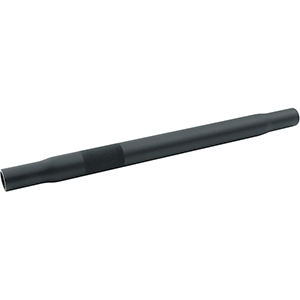 Steel Swedge Tube 5/8" Thread Black 19"