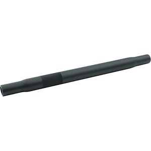 Steel Swedge Tube 3/4" Thread Black 11"