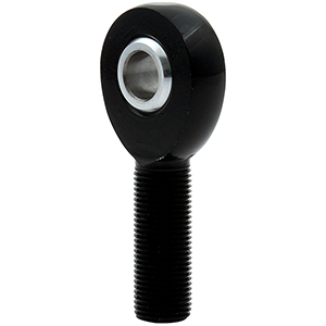 Rod End Aluminum Black LH Male 1/2"-20