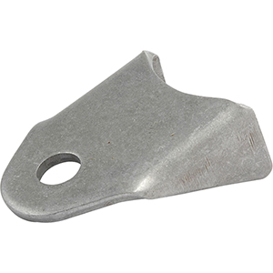 Body Brace Tab 1/8" with 3/8" Hole Round Tube Mount