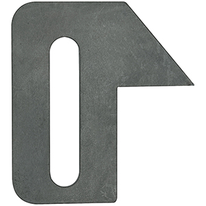 Trailing Arm Bracket 3/4" x 3-3/4" Slot