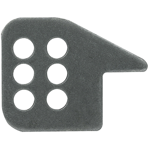 Trailing Arm Bracket 3/16" with 5/8" Holes