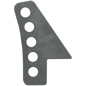 Trailing Arm Bracket 1/8" with 3/4" Holes