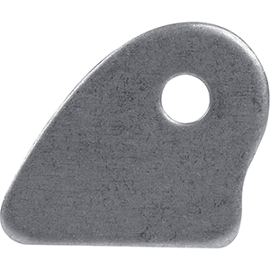 Flat Tab 1/8" with 3/8" Hole