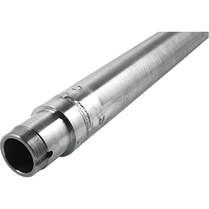 Steel Axle Tube 5x5 2-1/2" Pin 24"