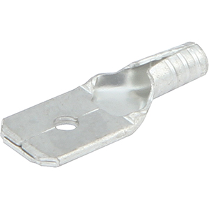 Non-Insulated Blade Terminal 22-18 Gauge Male 1/4"
