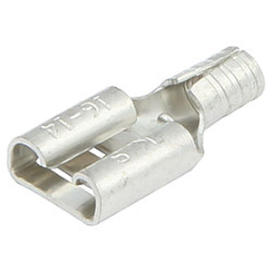 Non-Insulated Blade Terminal 16-14 Gauge Female 1/4"