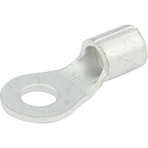 Non-Insulated Ring Terminal 12-10 Gauge #8 Hole