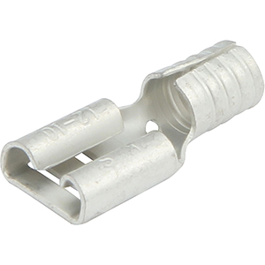 Non-Insulated Blade Terminal 12-10 Gauge Female 1/4"
