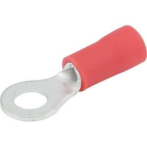 Vinyl Insulated Ring Terminal 22-18 Gauge #8 Hole