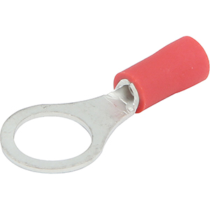 Vinyl Insulated Ring Terminal 22-18 Gauge 5/16" Hole